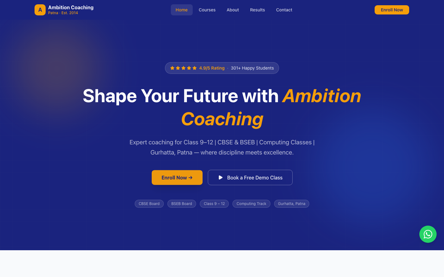 Ambition Coaching Patna